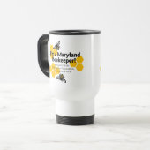 Maryland Beekeepers Association Travel Mug Reisbeker (Voorkant links)