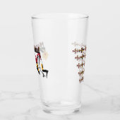 Maryland Beer Glass Glas (Links)