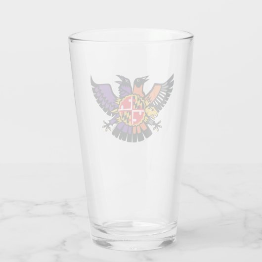Maryland Birdland Terp Crest Glas (Achterkant)
