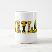 Maryland Black Eyed Susan Coffee Mok (Center)