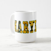 Maryland Black Eyed Susan Coffee Mok (Voorkant links)