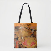 Maryland Blauwe Krabben Gestoomde Spiced Natuur Fo Tote Bag (Voorkant)