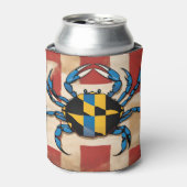 Maryland Blue Crab Blikjeskoeler (Blikje Voorkant)
