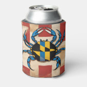 Maryland Blue Crab Blikjeskoeler (Blikje Achterkant)
