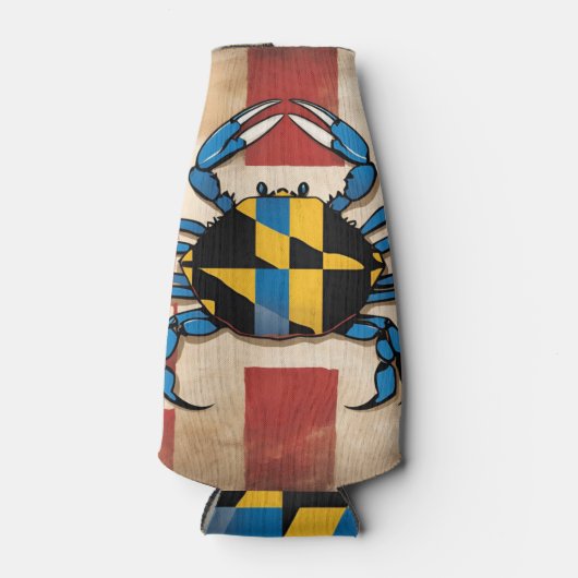 Maryland Blue Crab Flesjeskoeler (Voorkant)