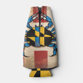 Maryland Blue Crab Flesjeskoeler (Achterkant)