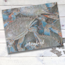 Maryland Blue Crab gepersonaliseerde puzzel