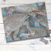 Maryland Blue Crab gepersonaliseerde puzzel Legpuzzel