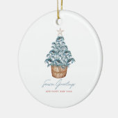 Maryland Blue Crab kerstboom Keramisch Ornament (Links)