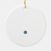 Maryland Blue Crab kerstboom Keramisch Ornament (Achterkant)