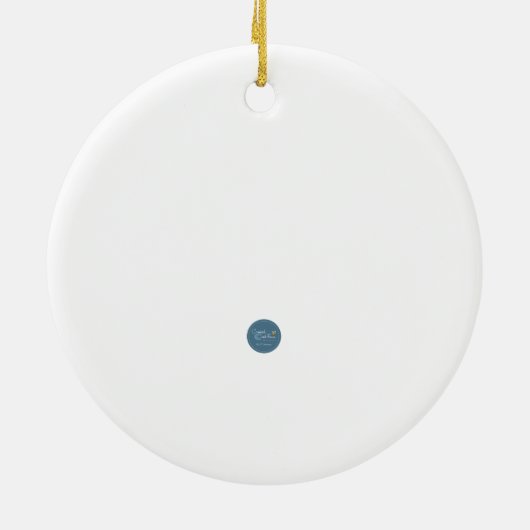 Maryland Blue Crab kerstboom Keramisch Ornament (Achterkant)