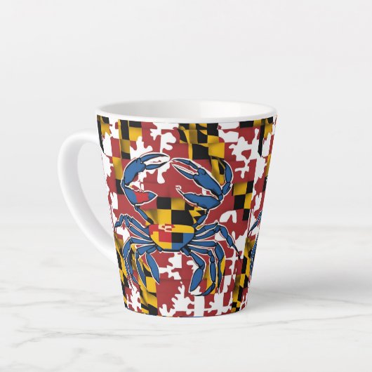 Maryland Blue Crab Latte Mok (Linkerhoek)