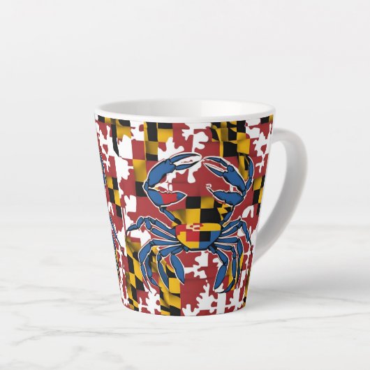 Maryland Blue Crab Latte Mok (Rechterhoek)
