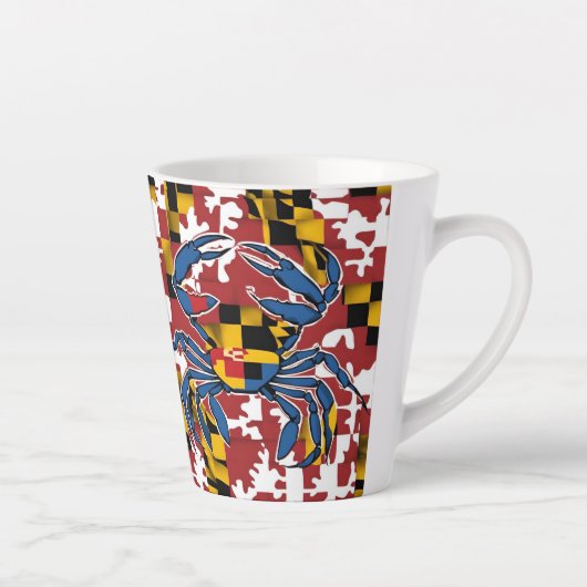 Maryland Blue Crab Latte Mok (Rechts)
