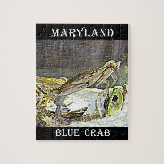 Maryland Blue Crab Legpuzzel (Verticaal)