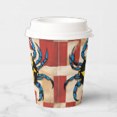 Maryland Blue Crab Papieren Bekers (Rechts)