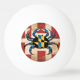 Maryland Blue Crab Pingpongbal