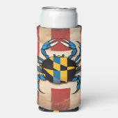 Maryland Blue Crab Seltzer Blikjeskoeler (Seltzer Voorkant)