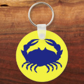 Maryland Blue Crab Sleutelhanger (Voorkant)