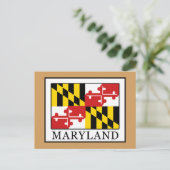 Maryland Briefkaart (Staand voorkant)
