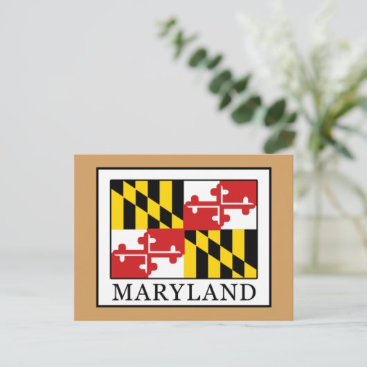 Maryland Briefkaart (Staand voorkant)