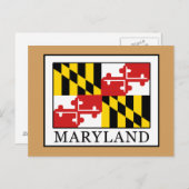 Maryland Briefkaart (Voorkant / Achterkant)