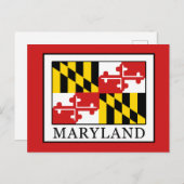 Maryland Briefkaart (Voorkant / Achterkant)