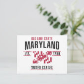 Maryland Briefkaart (Staand voorkant)
