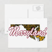 Maryland Briefkaart (Voorkant / Achterkant)