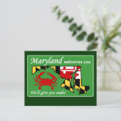 Maryland Briefkaart (Staand voorkant)