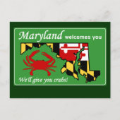 Maryland Briefkaart (Voorkant)