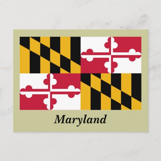 Maryland Briefkaart (Voorkant)