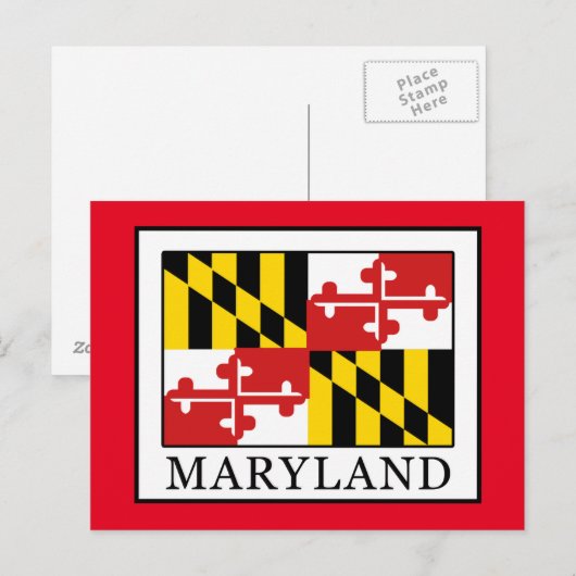 Maryland Briefkaart (Voorkant / Achterkant)