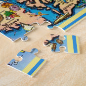 Maryland Briefkaart Kaart Jigsaw Puzzel (Zijkant)