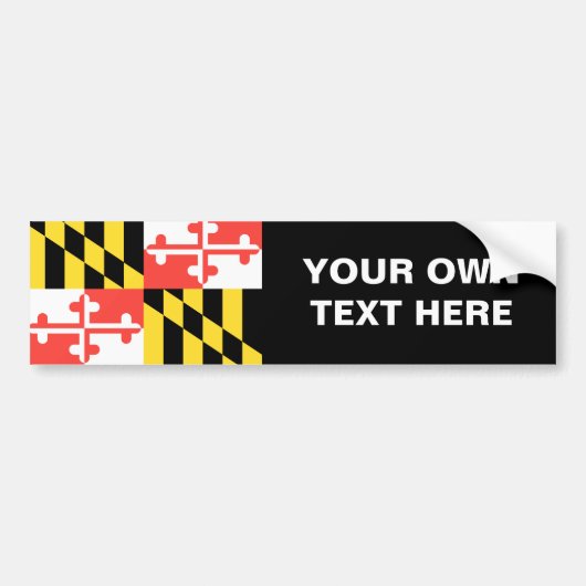 MARYLAND BUMPERSTICKER (Voorkant)