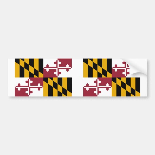 Maryland Bumpersticker (Voorkant)
