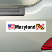 Maryland Bumpersticker (Op auto)