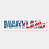 Maryland Bumpersticker (Voorkant)