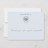 Maryland Business Custom Crab Dank u kaart (Voorkant)