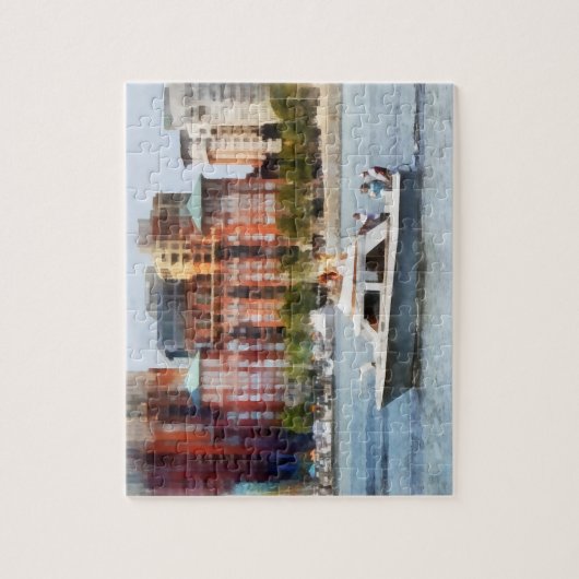 Maryland - Cabin Cruiser door Baltimore Skyline Legpuzzel (Verticaal)