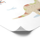 Maryland Cartoon Map Poster (Hoek)