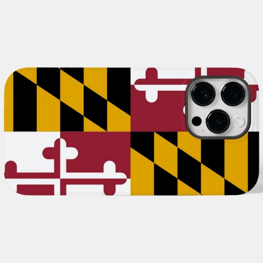 Maryland Case-Mate iPhone Case (Achterkant (horizontaal))