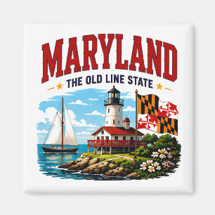 Maryland Chesapeake Bay Avontuur Magneet