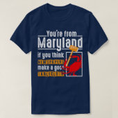 Maryland Chesapeake Bay Blue Crabs Classic TShirt (Design voorkant)