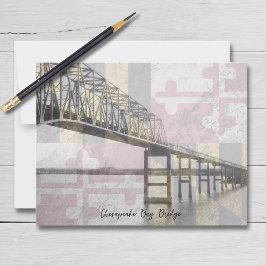 Maryland Chesapeake Bay Bridge Briefkaart
