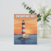 Maryland Chesapeake Bay Reizen Briefkaart (Staand voorkant)