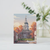 Maryland Chesapeake Bay Reizen Briefkaart (Staand voorkant)