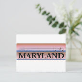 Maryland Chesapeake Bay Scene Briefkaart (Staand voorkant)