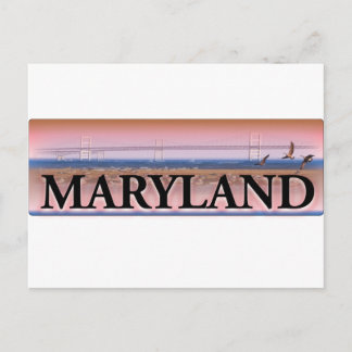 Maryland Chesapeake Bay Scene Briefkaart