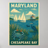 Maryland Chesapeake Bay V01 Poster (Voorkant)